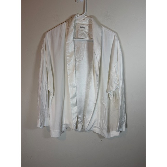 ba&sh Jackets & Blazers - Ba&Sh Suga Jacket Wrap Kimono Style White *missing belt